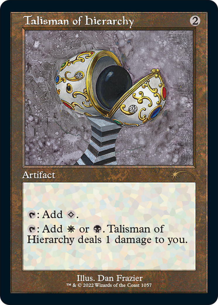 Talisman of Hierarchy (SLD-1057) -  Etched Foil