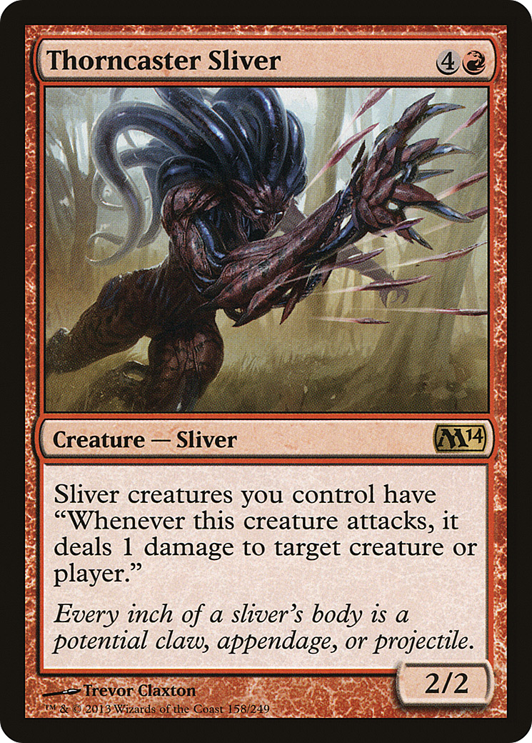 Thorncaster Sliver (M14-158) -  Foil