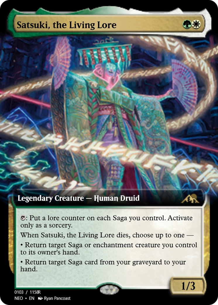 Satsuki, the Living Lore (PRM-98069) -  Foil