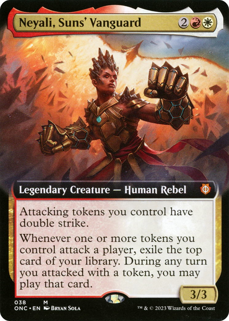 Neyali, Suns' Vanguard (ONC-038) - : (Extended Art) Foil