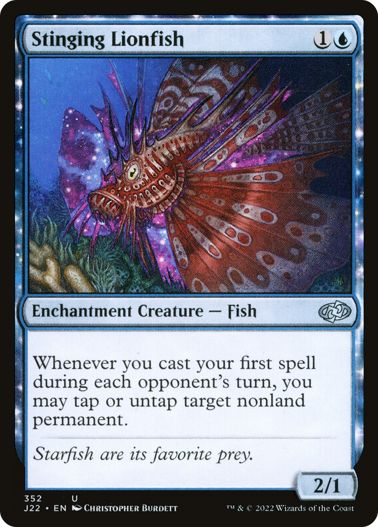 Stinging Lionfish (J22-352) - : (enchantment)