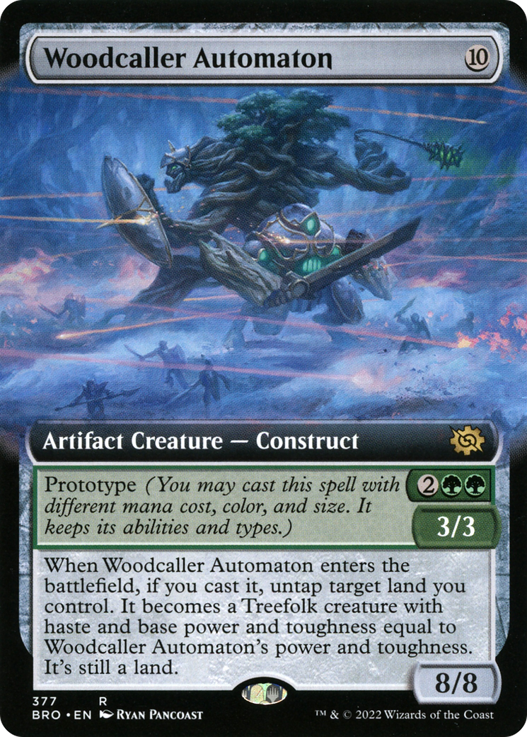 Woodcaller Automaton (BRO-377) - : (Extended Art) Foil