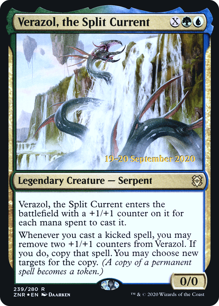 Verazol, the Split Current (PRE-239S) -  Foil