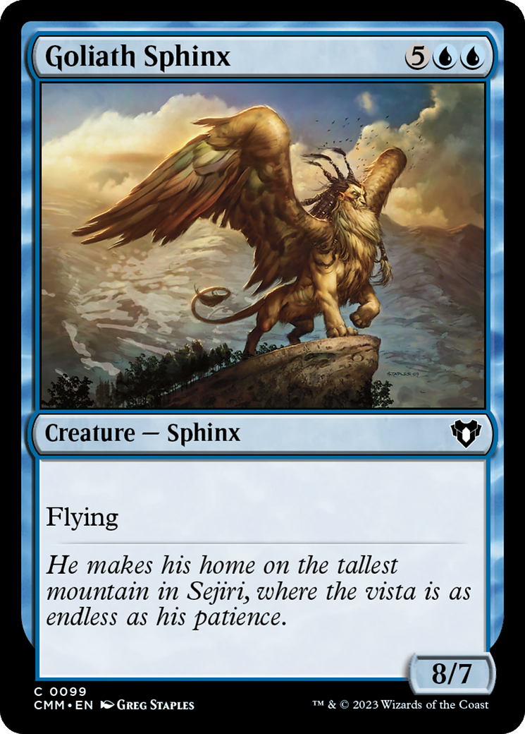 Goliath Sphinx (CMM-099) -  Foil