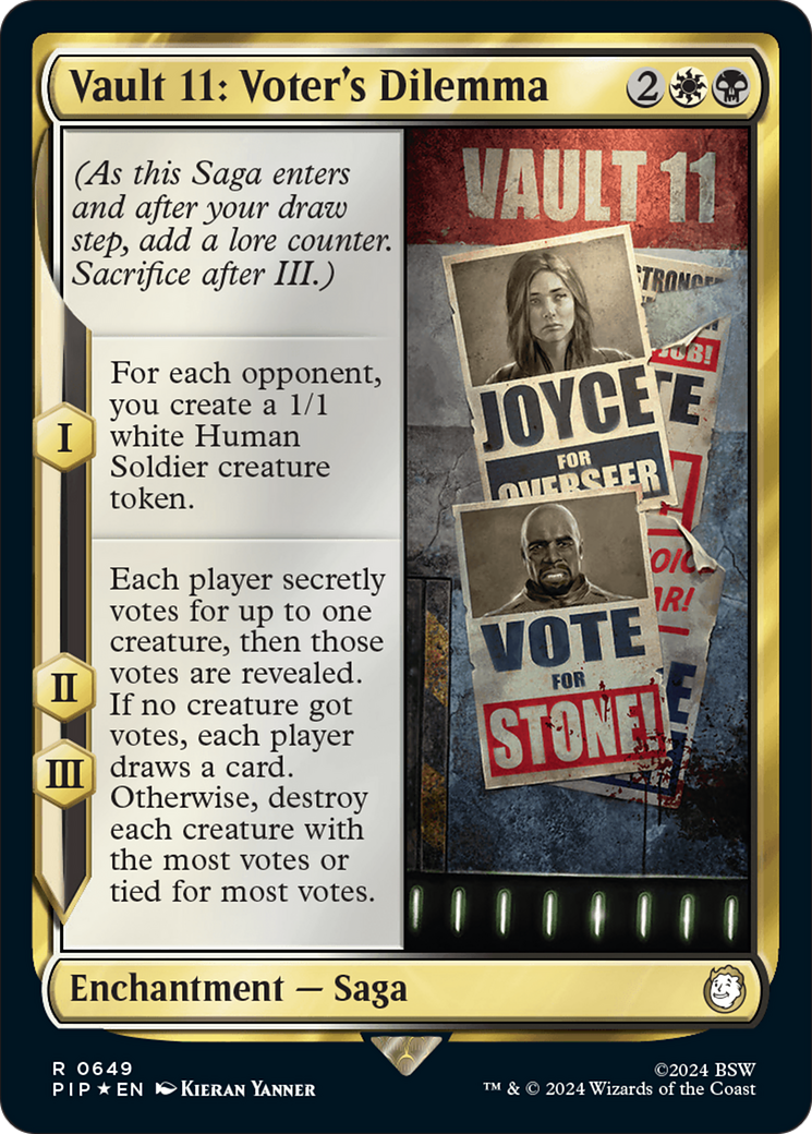 Vault 11: Voter's Dilemma (PIP-649) -  Foil