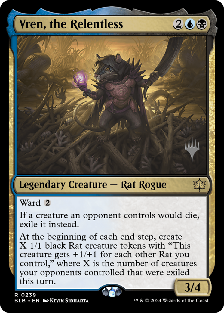 Vren, the Relentless (PPBLB-239P) -  Foil