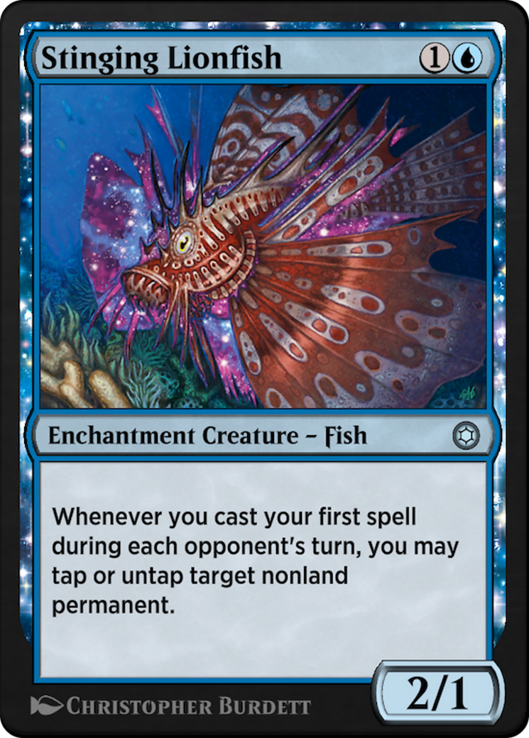 Stinging Lionfish (HBG-915) - : (enchantment)