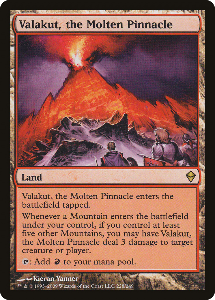 Valakut, the Molten Pinnacle (ZEN-228) -  Foil