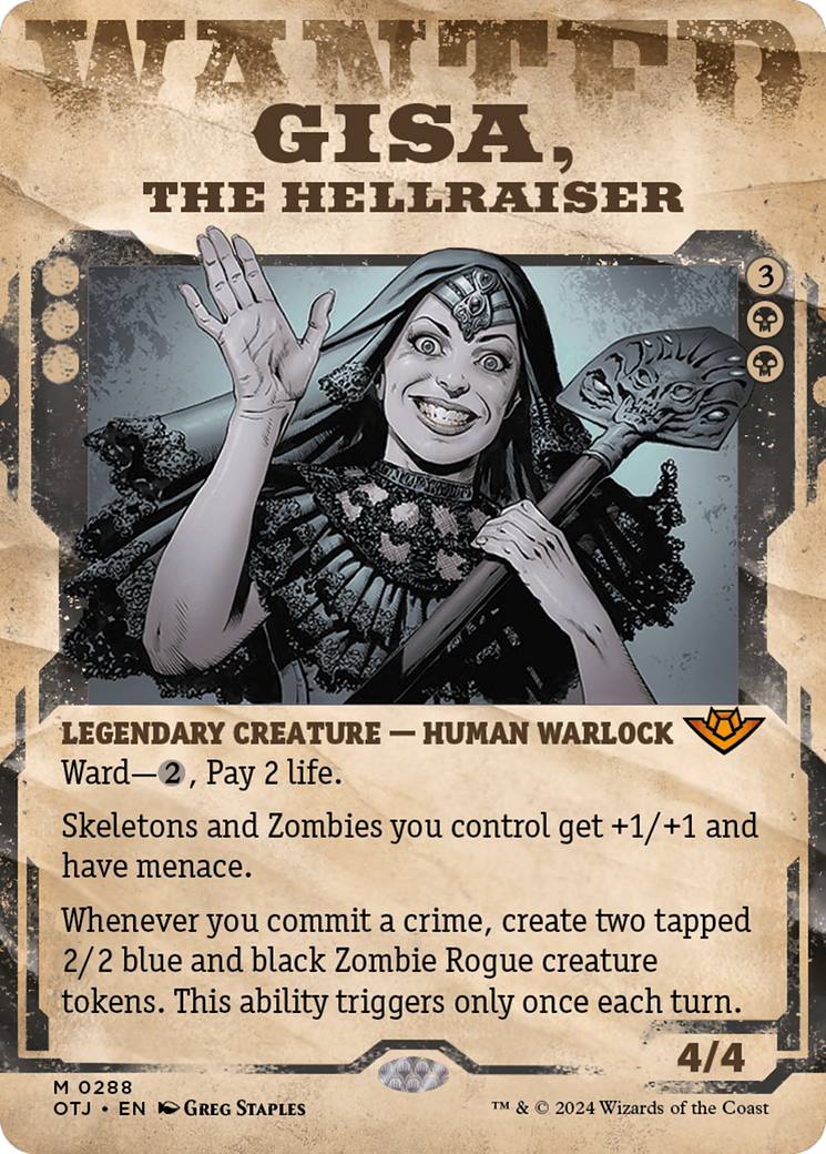 Gisa, the Hellraiser (OTJ-288) - : (Showcase) (Borderless)