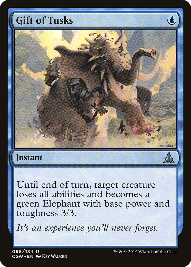 Gift of Tusks (OGW-055) -  Foil