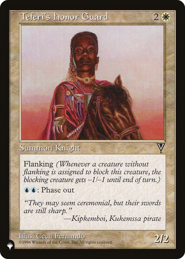 Teferi's Honor Guard (LIST-VIS-22) -