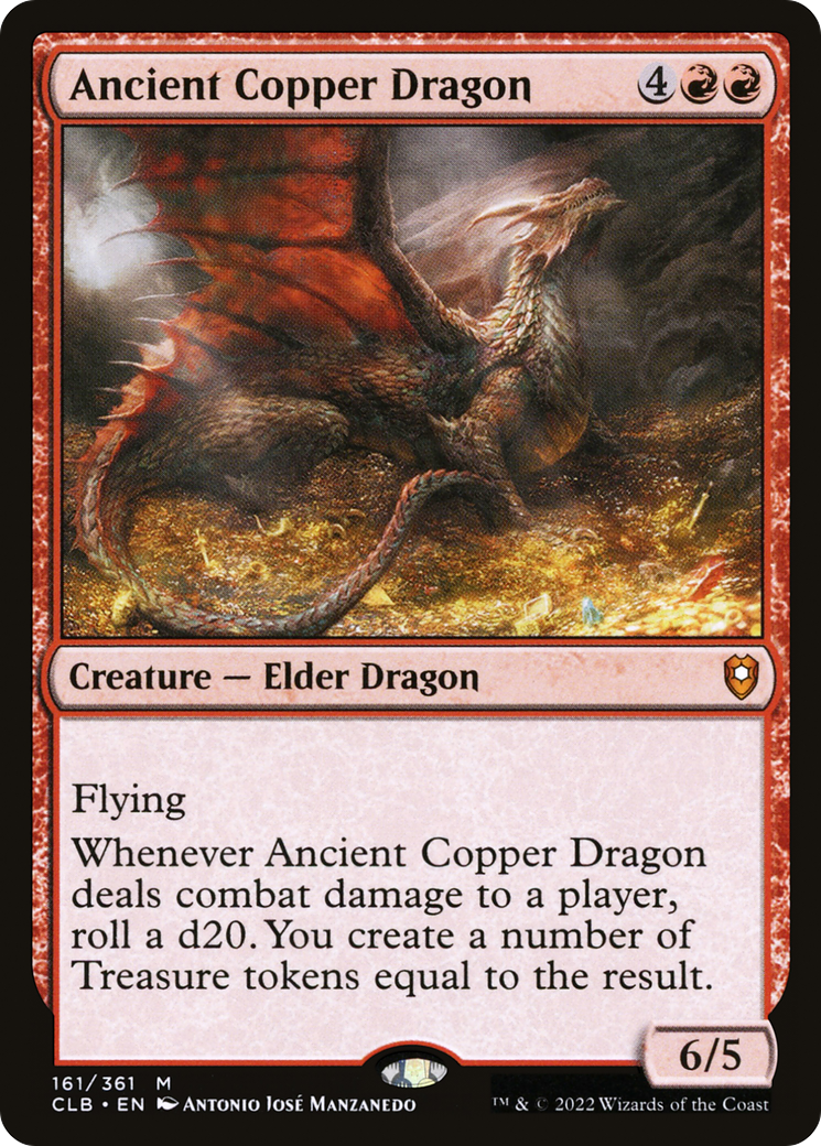 Ancient Copper Dragon (CLB-161) -