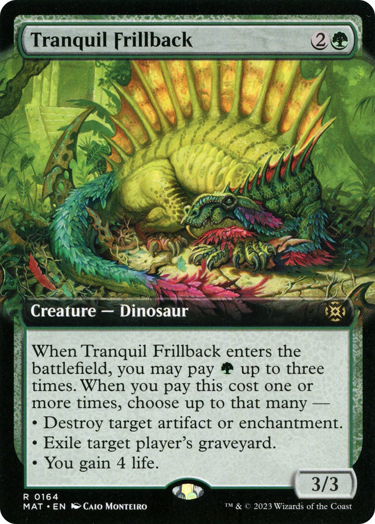 Tranquil Frillback (MAT-164) - : (Extended Art) Foil