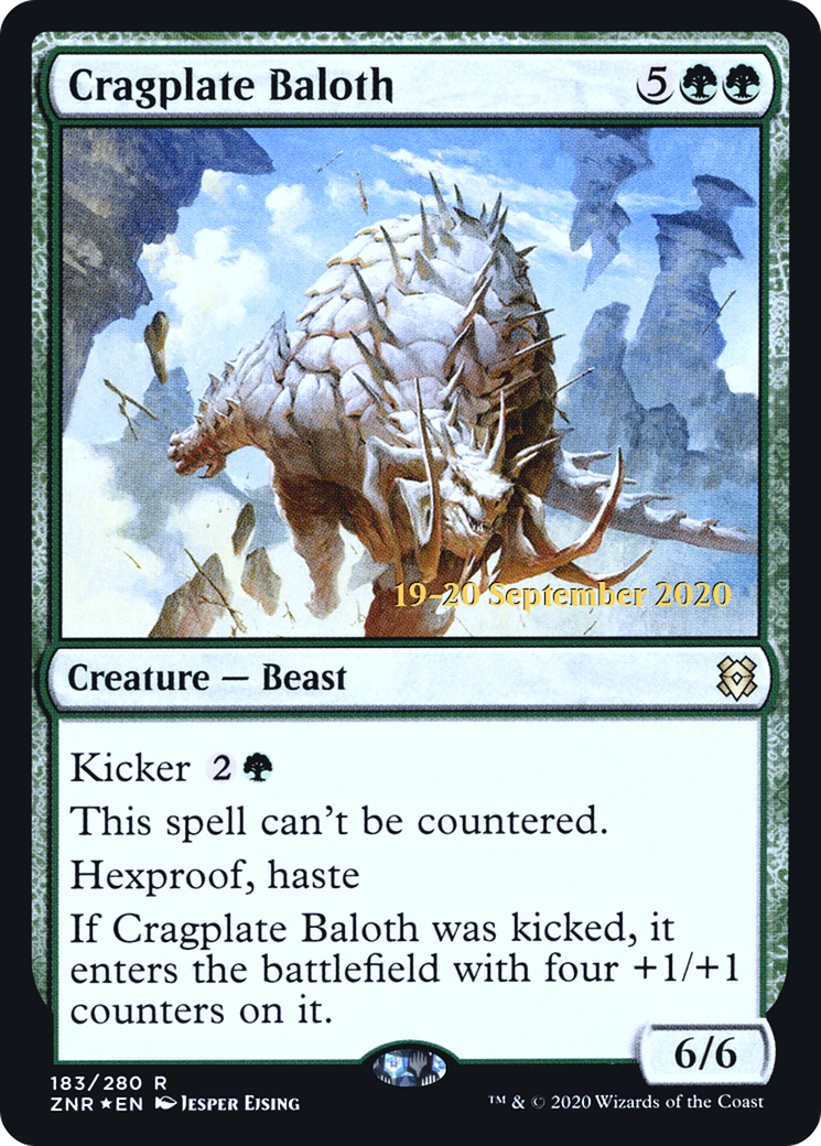 Cragplate Baloth (PRE-183S) -  Foil