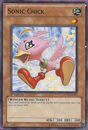 Sonic Chick (DP10-EN001) - Duelist Pack 10: Yusei 3 1st Edition