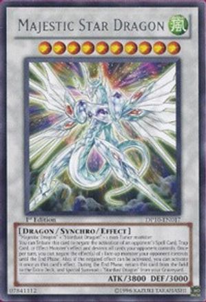 Majestic Star Dragon (DP10-EN017) - Duelist Pack 10: Yusei 3 1st Edition