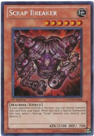 Scrap Breaker (STOR-EN084) - Storm of Ragnarok 1st Edition