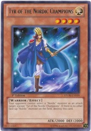 Tyr of the Nordic Champions (STOR-EN019) - Storm of Ragnarok Unlimited