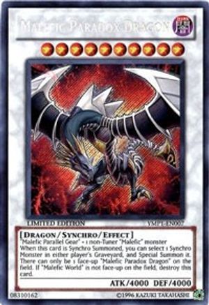 Malefic Paradox Dragon (YMP1-EN007) - Bonds Beyond Time Movie Pack Limited