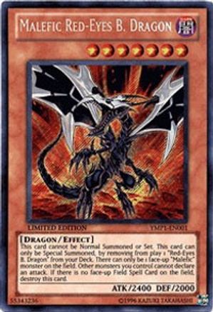 Malefic Red-Eyes B. Dragon (Secret) (YMP1-EN001) - Bonds Beyond Time Movie Pack Limited