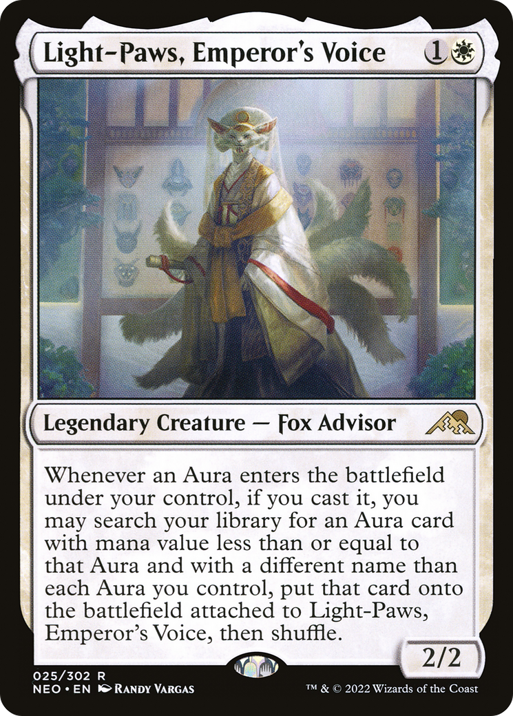 Light-Paws, Emperor's Voice (NEO-025) -  Foil