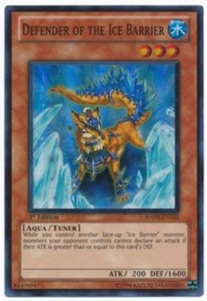 Defender of the Ice Barrier (HA04-EN022) - Hidden Arsenal 4 1st Edition