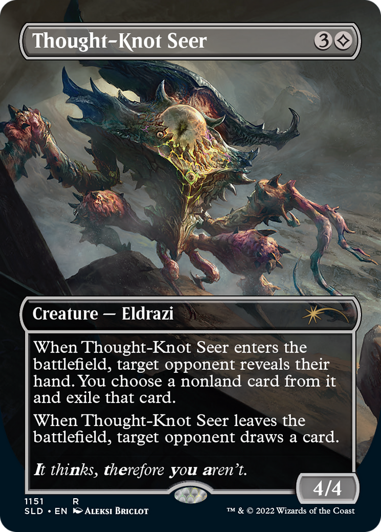 Thought-Knot Seer (SLD-1151) -  (Borderless) Foil