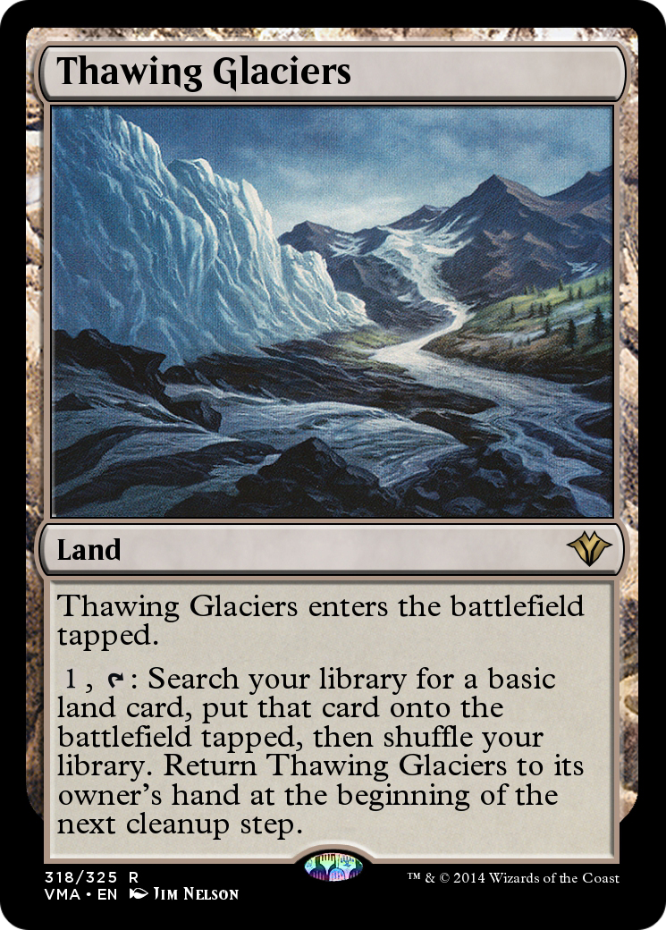 Thawing Glaciers (VMA-318) -  Foil