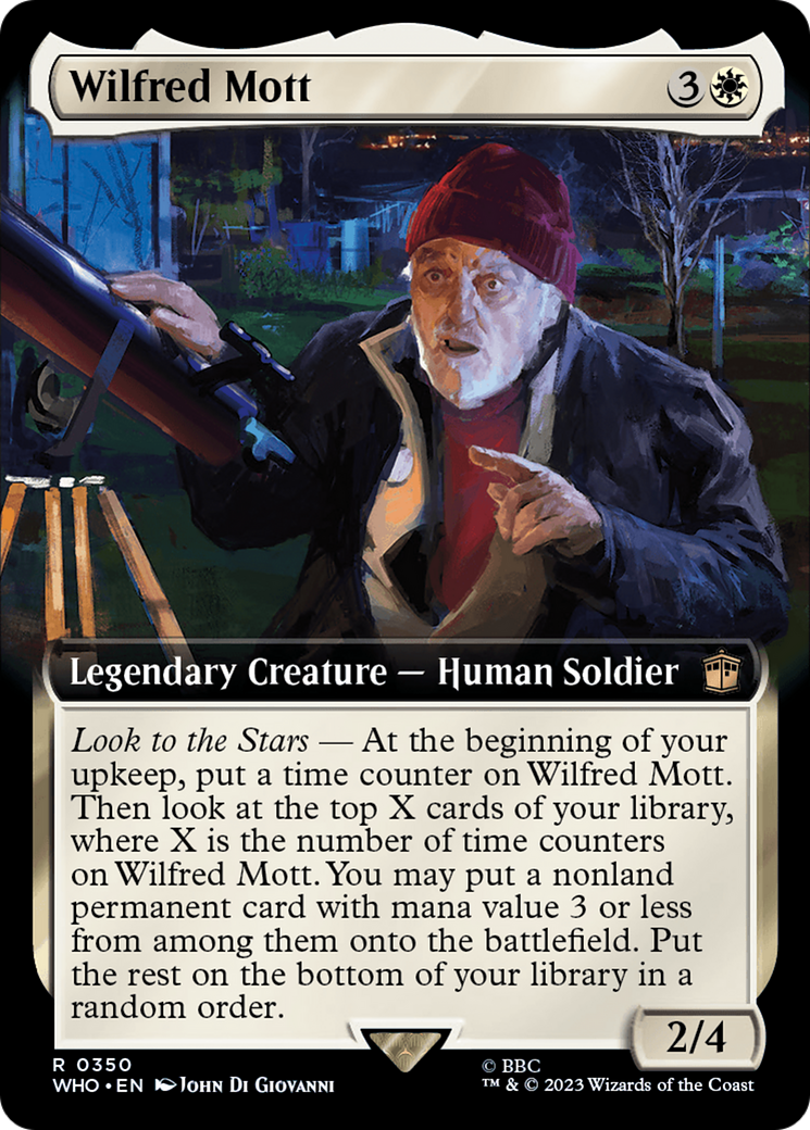 Wilfred Mott (WHO-350) - : (Extended Art) Foil