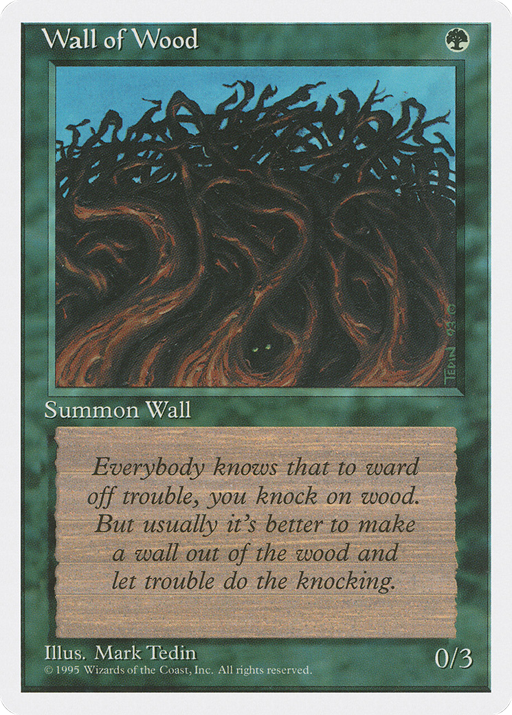 Wall of Wood (4ED-284) -