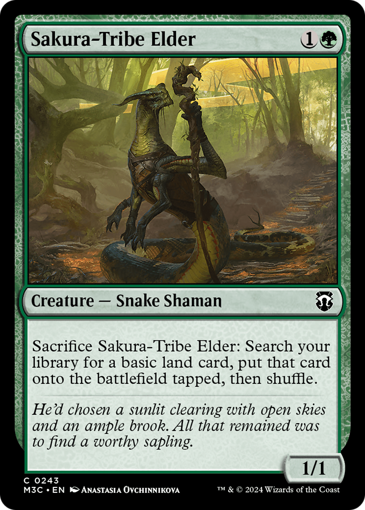 Sakura-Tribe Elder (M3C-243) -  Foil