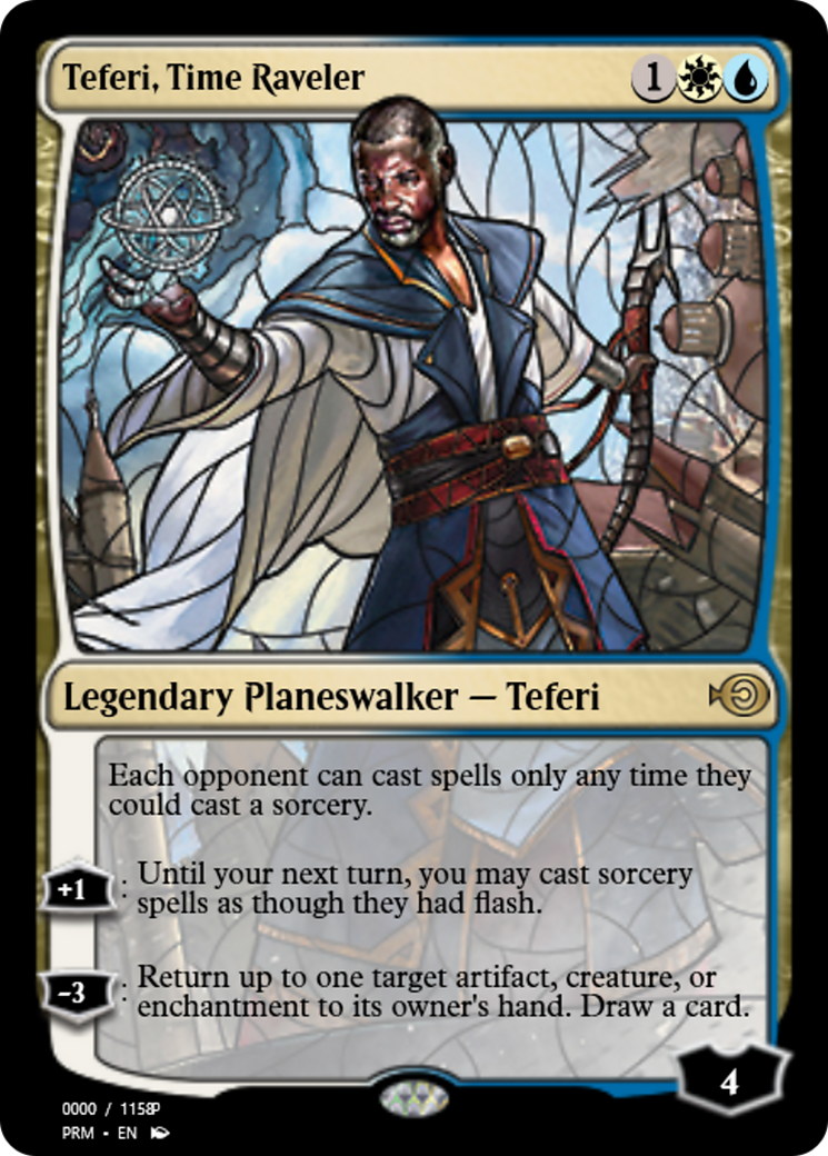 Teferi, Time Raveler (PRM-77967) -  Foil