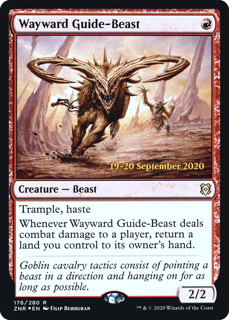 Wayward Guide-Beast (PRE-176S) -  Foil