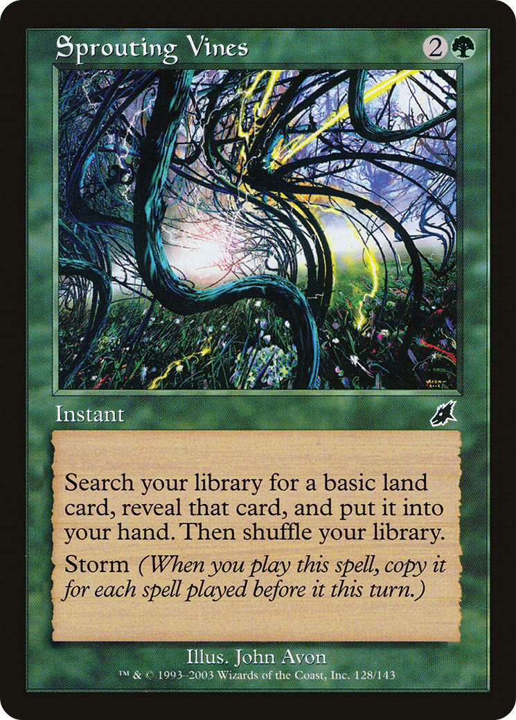 Sprouting Vines (SCG-128) -  Foil