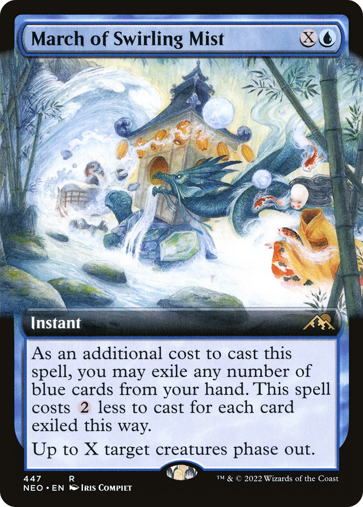 March of Swirling Mist (NEO-447) - : (Extended Art) Foil