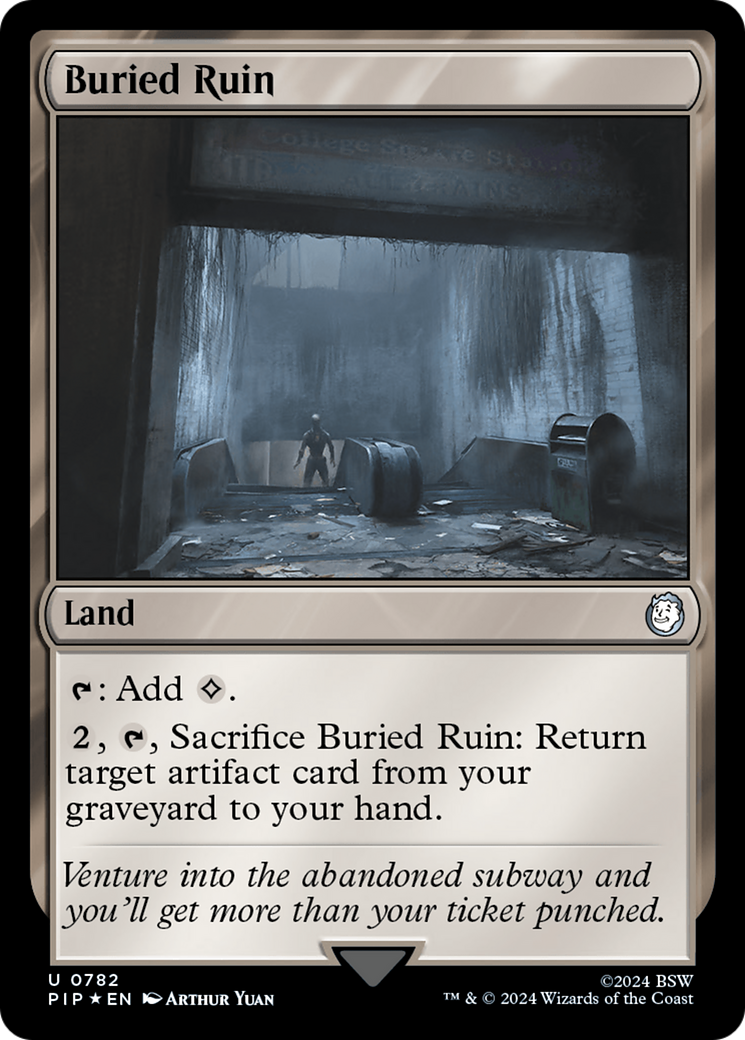 Buried Ruin (PIP-782) -  Foil