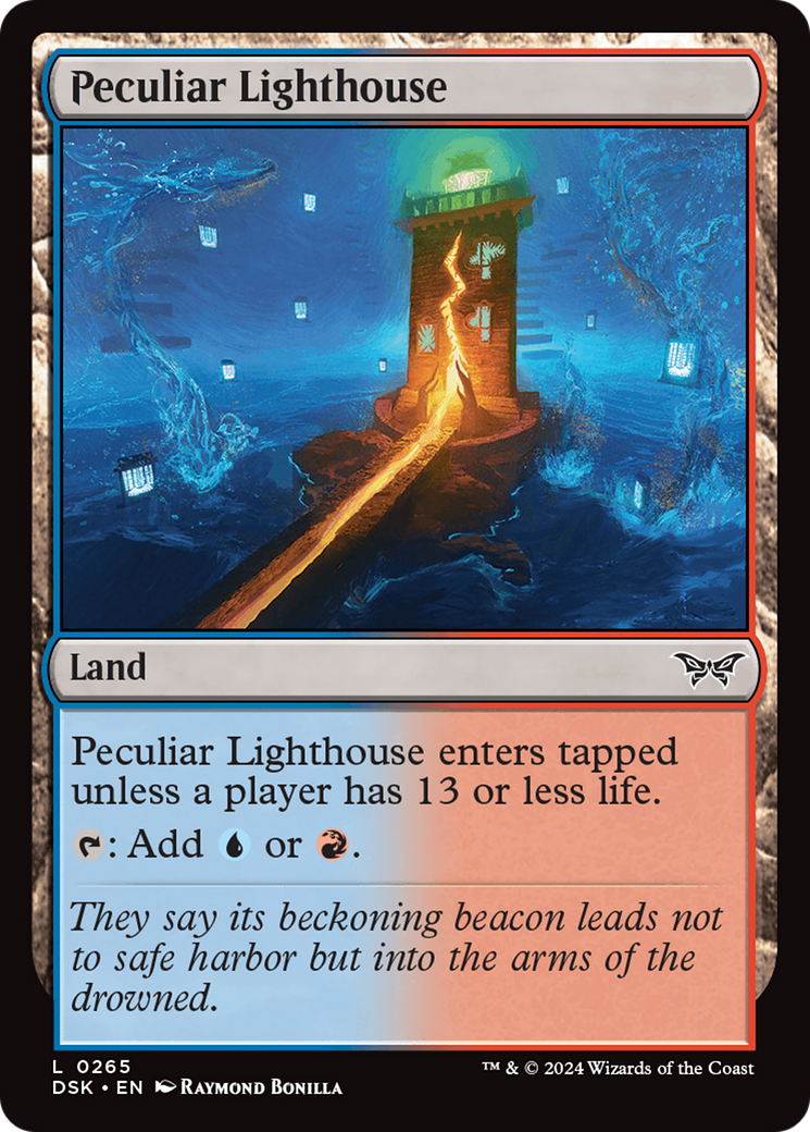 Peculiar Lighthouse (DSK-265) -  Foil