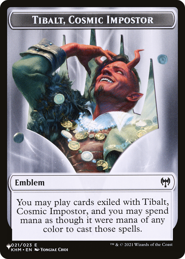 Tibalt, Cosmic Impostor Emblem (PLST-TKHM-21) -