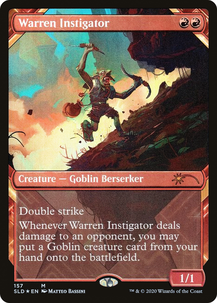 Warren Instigator (SLD-157) - : (Showcase) Foil