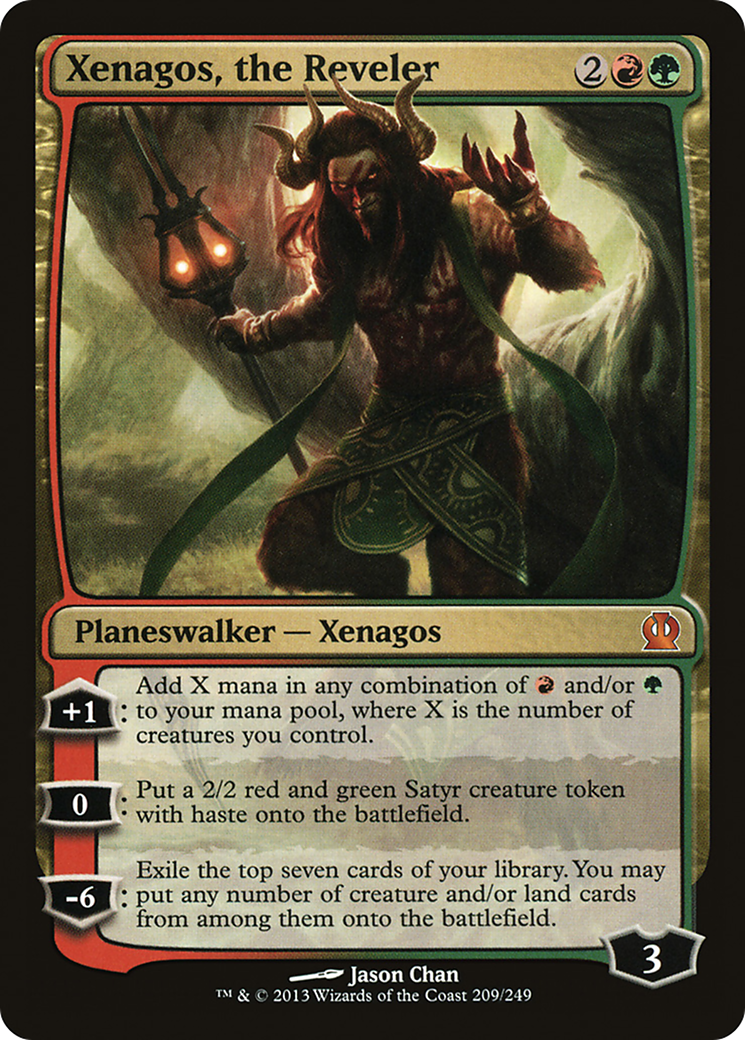 Xenagos, the Reveler (THS-209) -  Foil