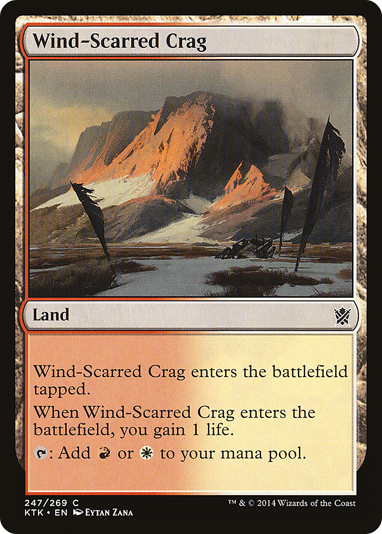 Wind-Scarred Crag (KTK-247) -  Foil