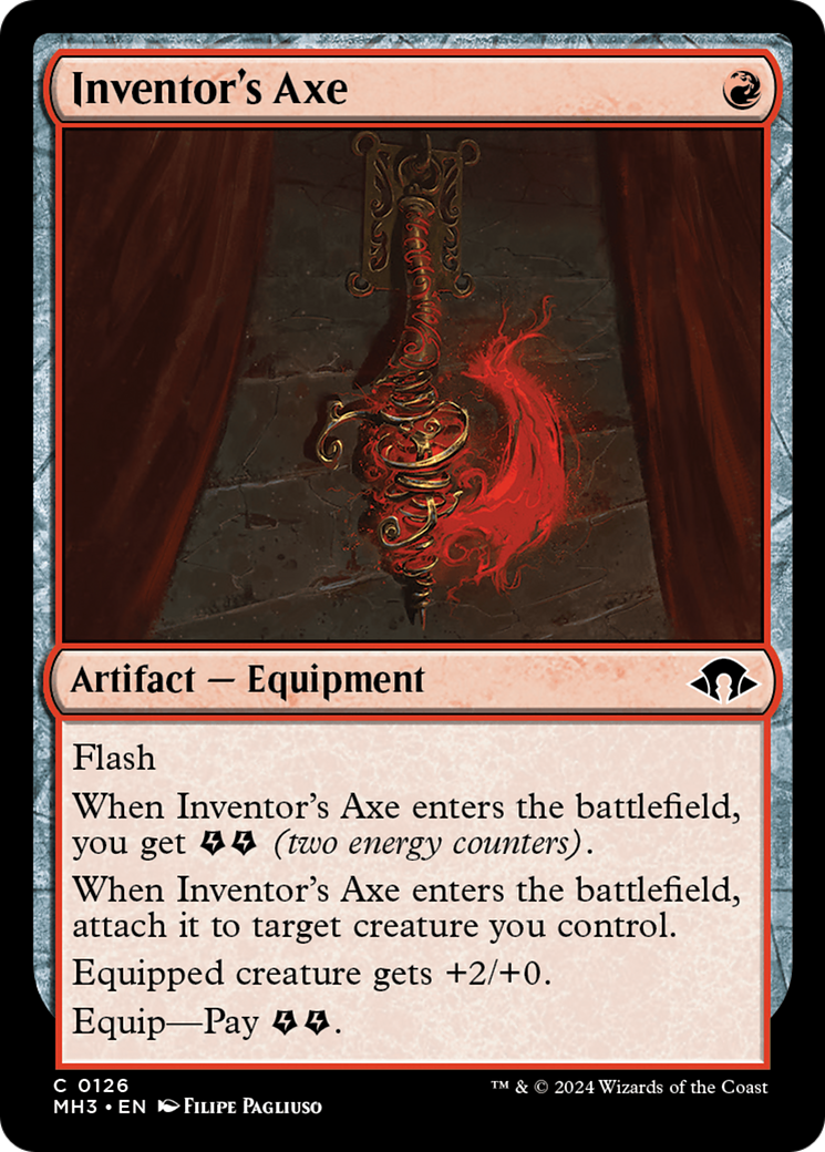 Inventor's Axe (MH3-126) -  Foil