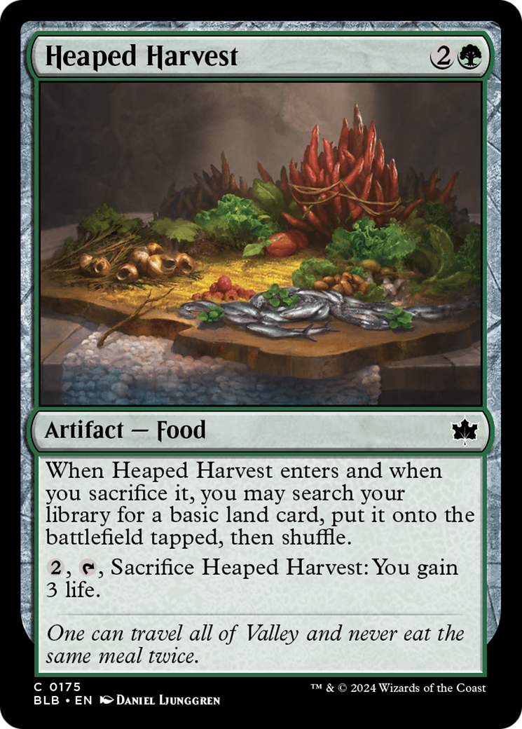 Heaped Harvest (BLB-175) -  Foil