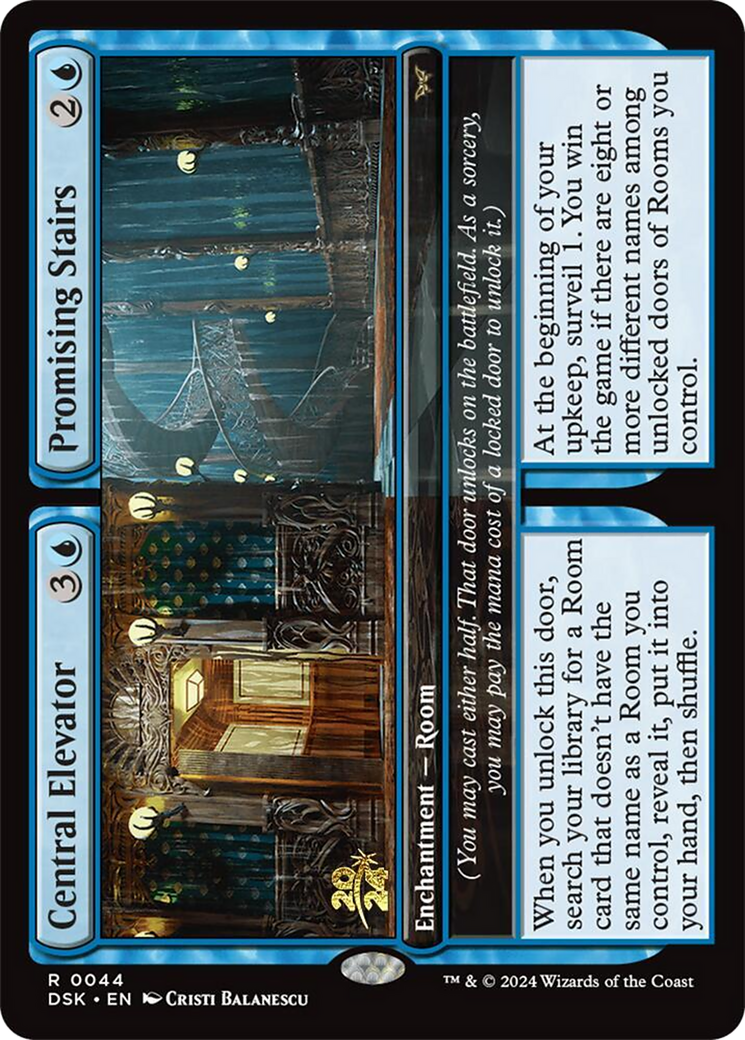 Central Elevator // Promising Stairs (PRE-44S) -  Foil