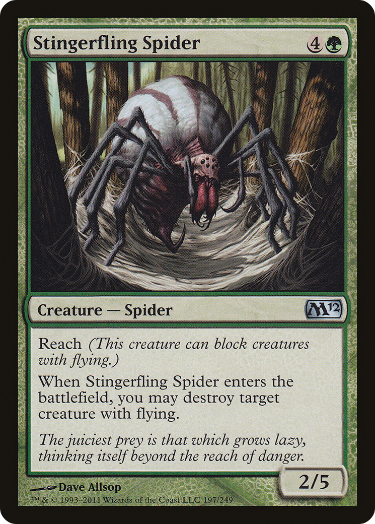 Stingerfling Spider (M12-197) -  Foil