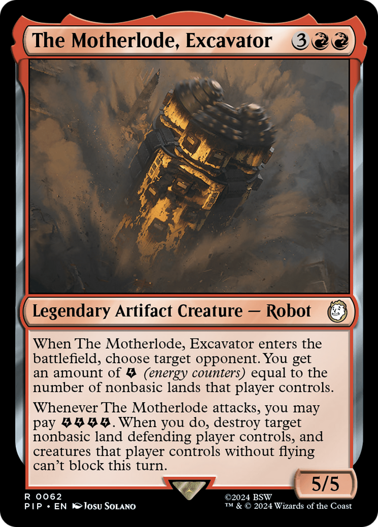 The Motherlode, Excavator (PIP-062) -  Foil