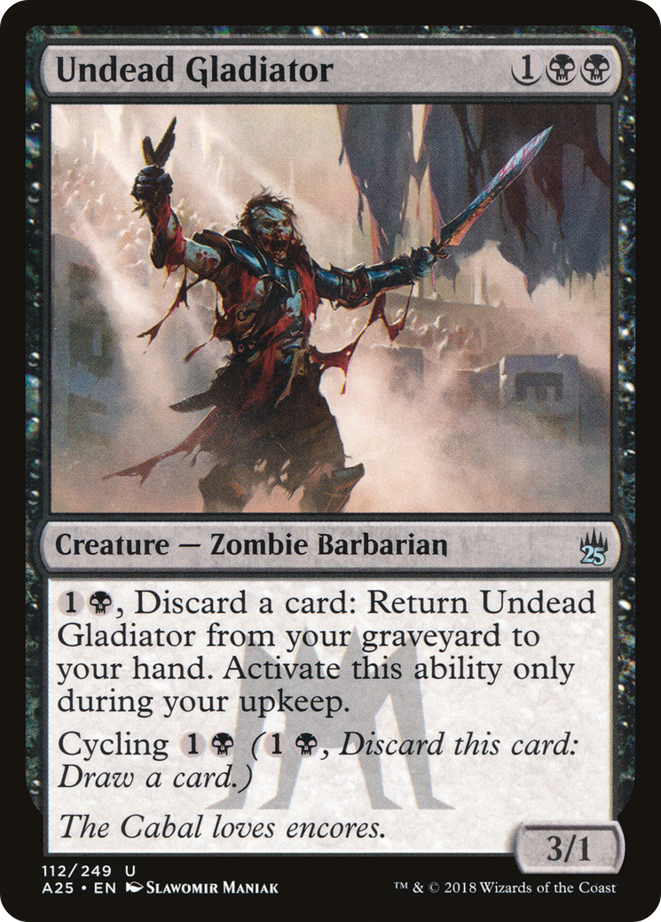 Undead Gladiator (A25-112) -