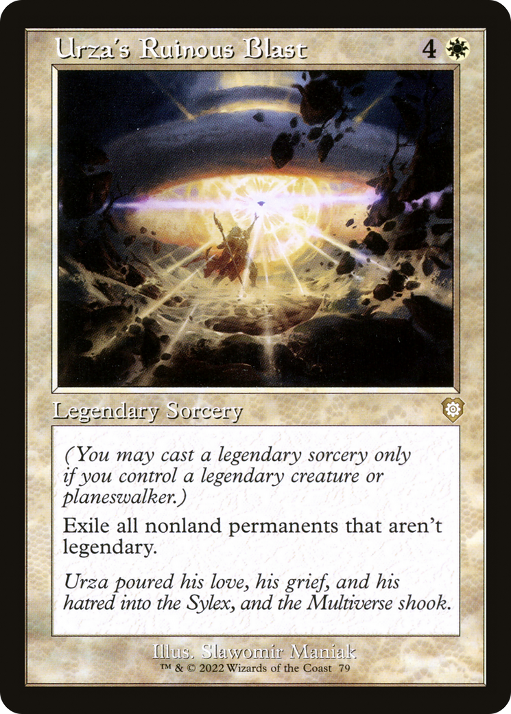 Urza's Ruinous Blast (BRC-079) -