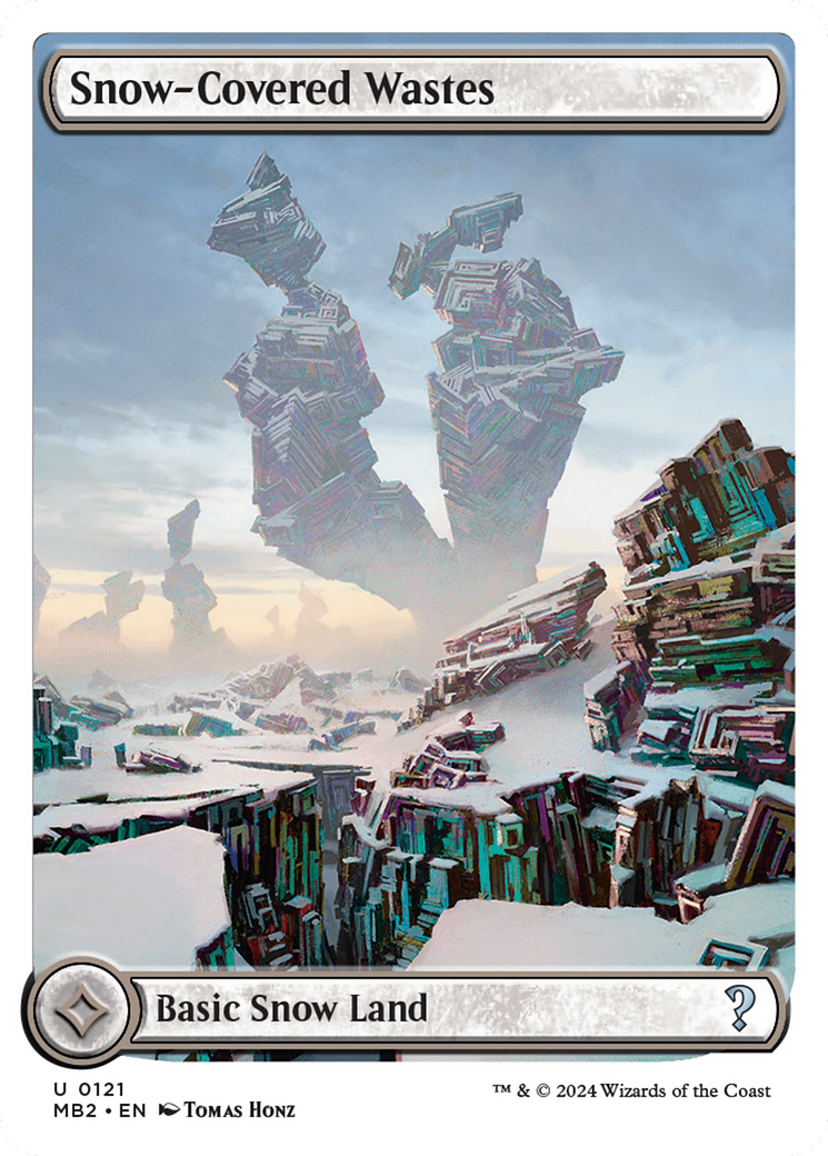 Snow-Covered Wastes (MB2-121) - : (snow)