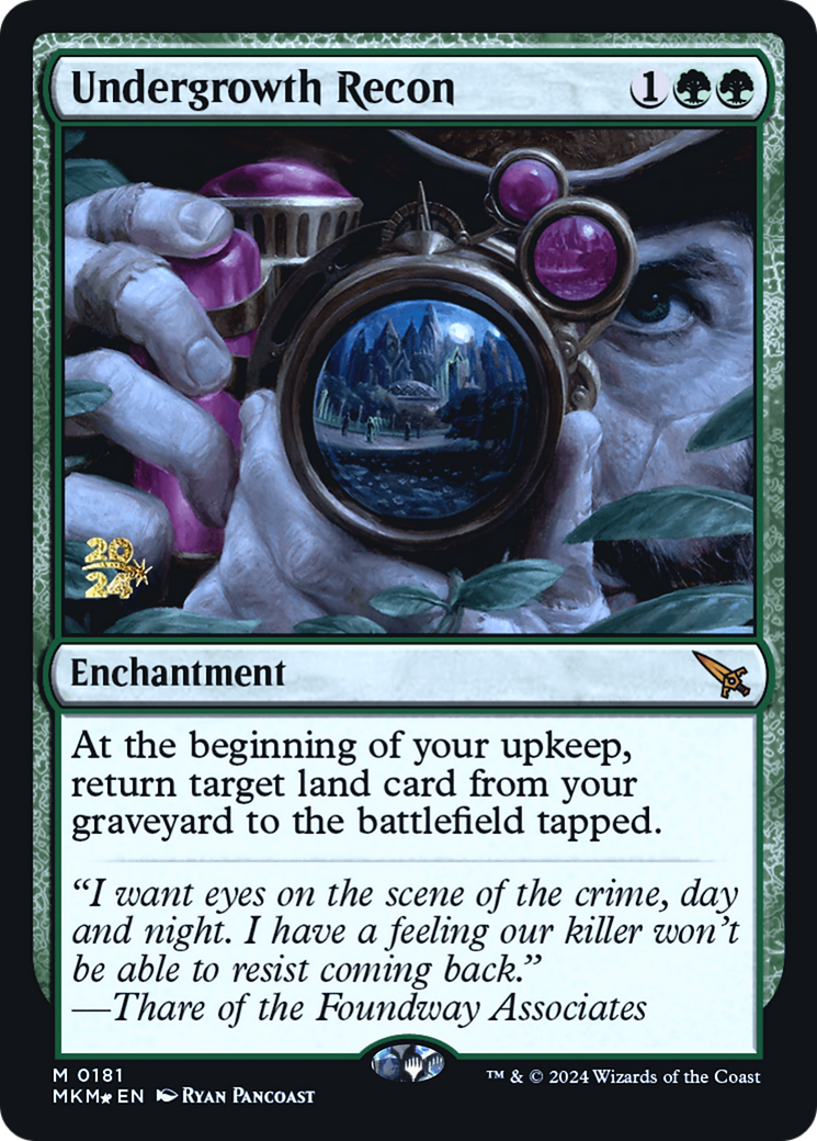 Undergrowth Recon (PRE-181S) -  Foil